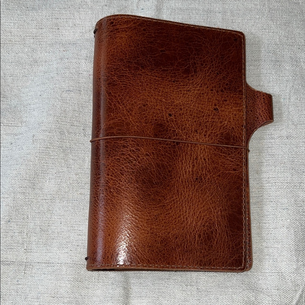 Chic Sparrow Deluxe Maverick Golden Brown Wide Planner Never Used 2019